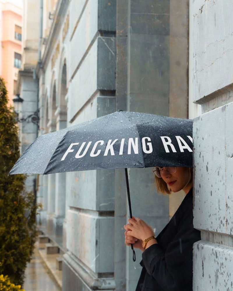 Parapluie pliant fucking rain fisura