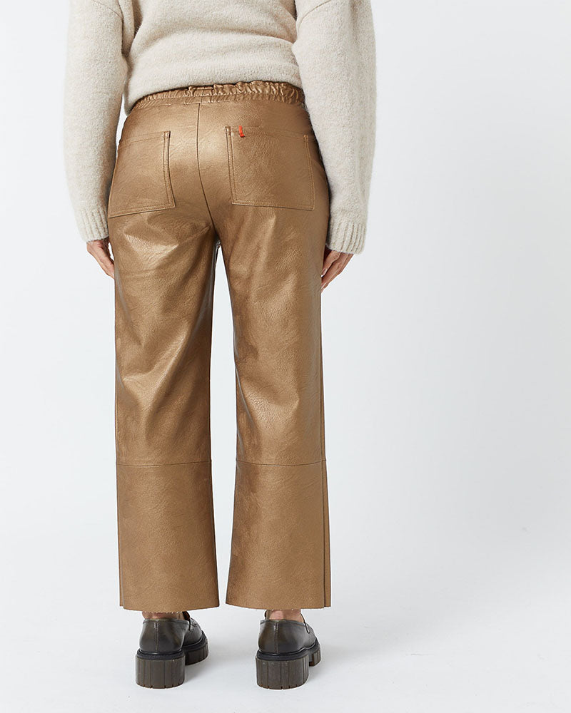 Pantalon cuir vegan maevy concept