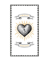 Serviettes amour poesie opjet