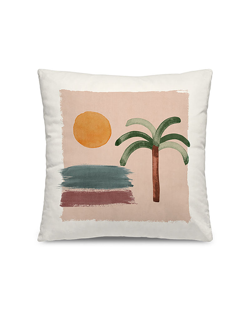 Linge De Maison PODEVACHE - Coussin palmier 45/45 podevache