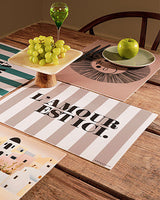 Arts de la table PODEVACHE - Set de table amour podevache