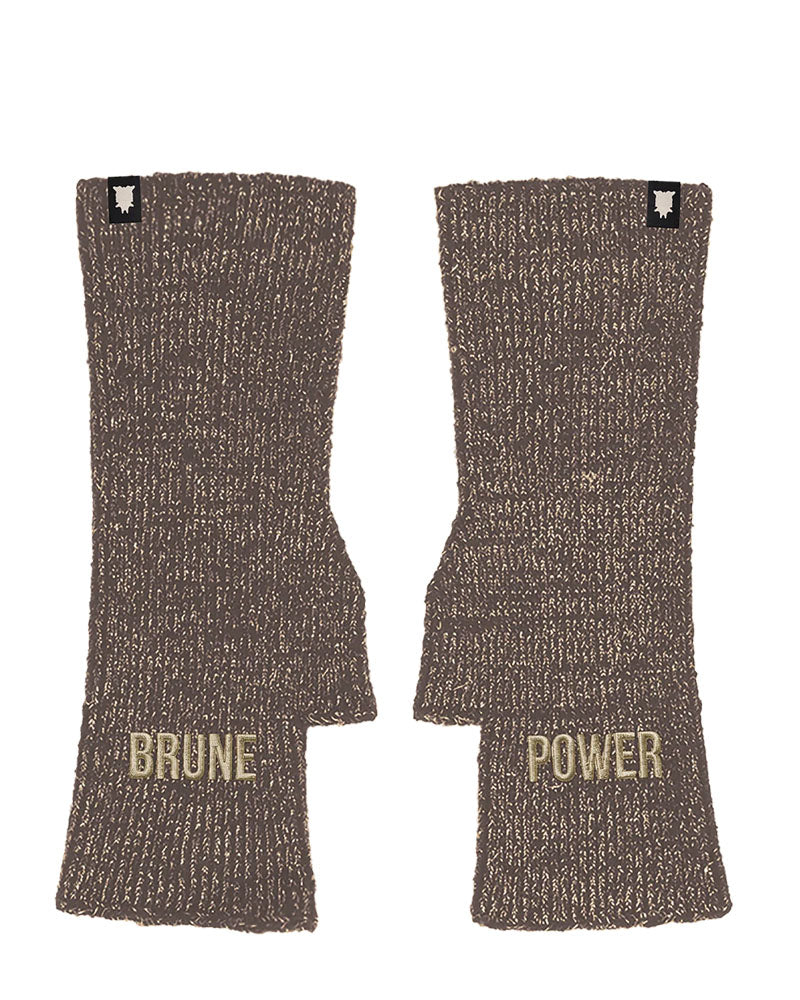 Mitaines brune power