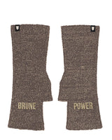 Mitaines brune power