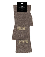 Mitaines brune power