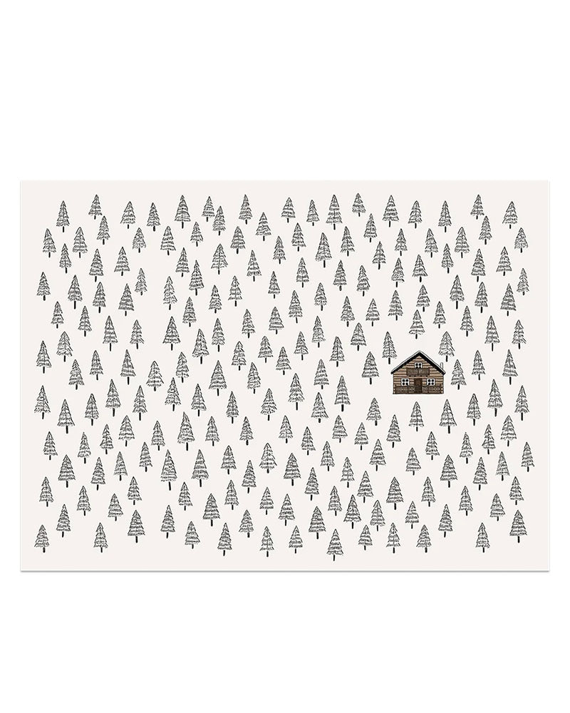 Set de table foret