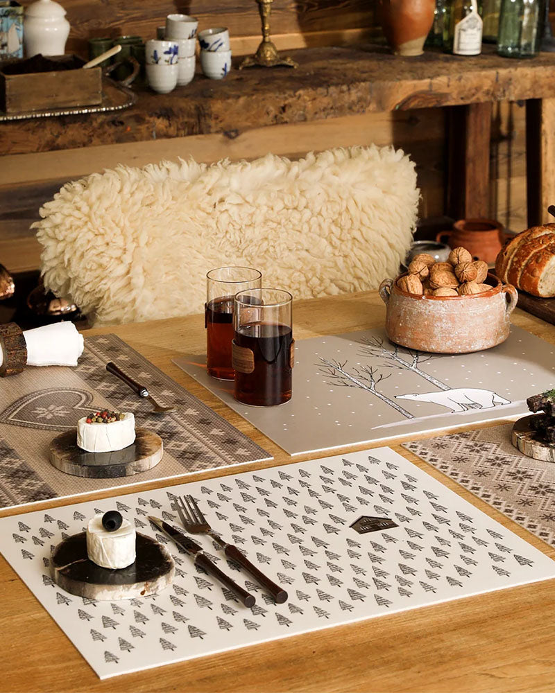 Set de table foret