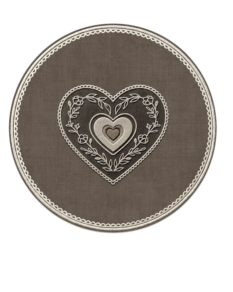Set de table coeur