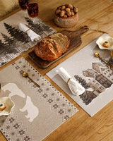 Set de table chalets