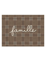 Set de table famille