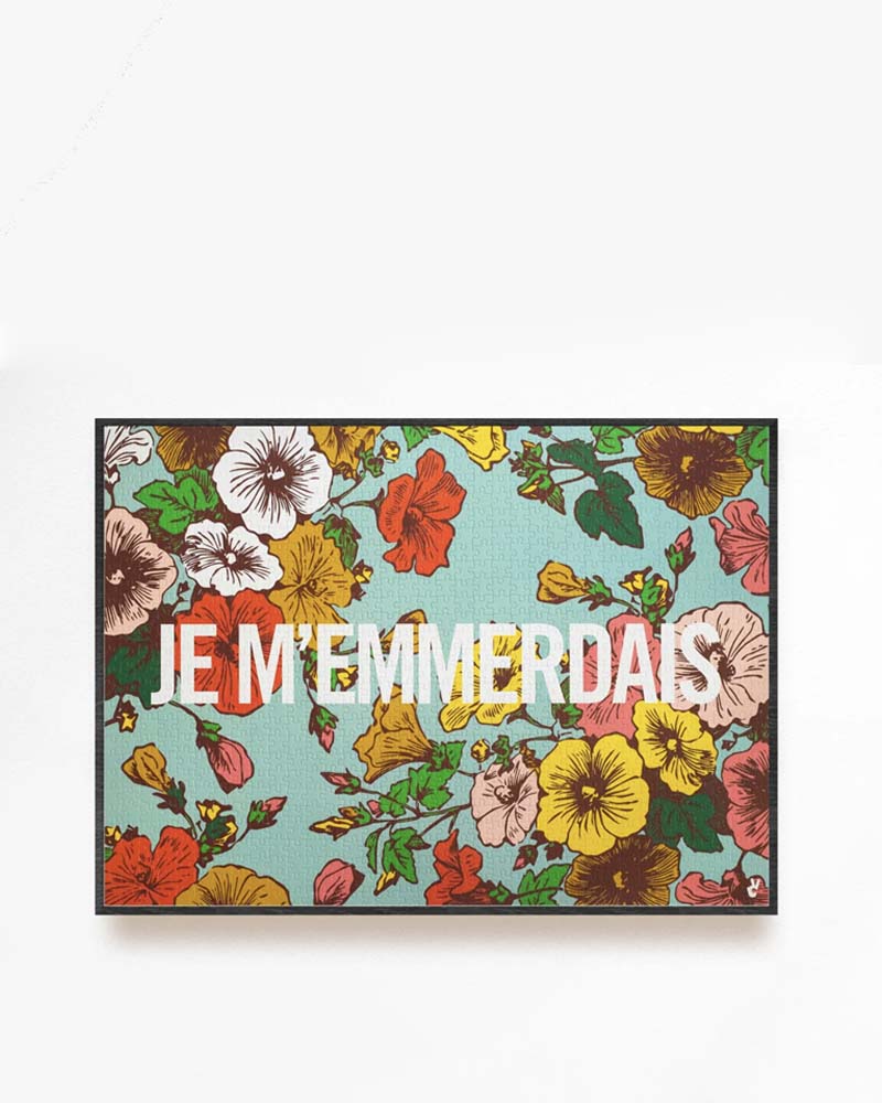 Puzzle 1000 je m'emmerdais encore piece & love