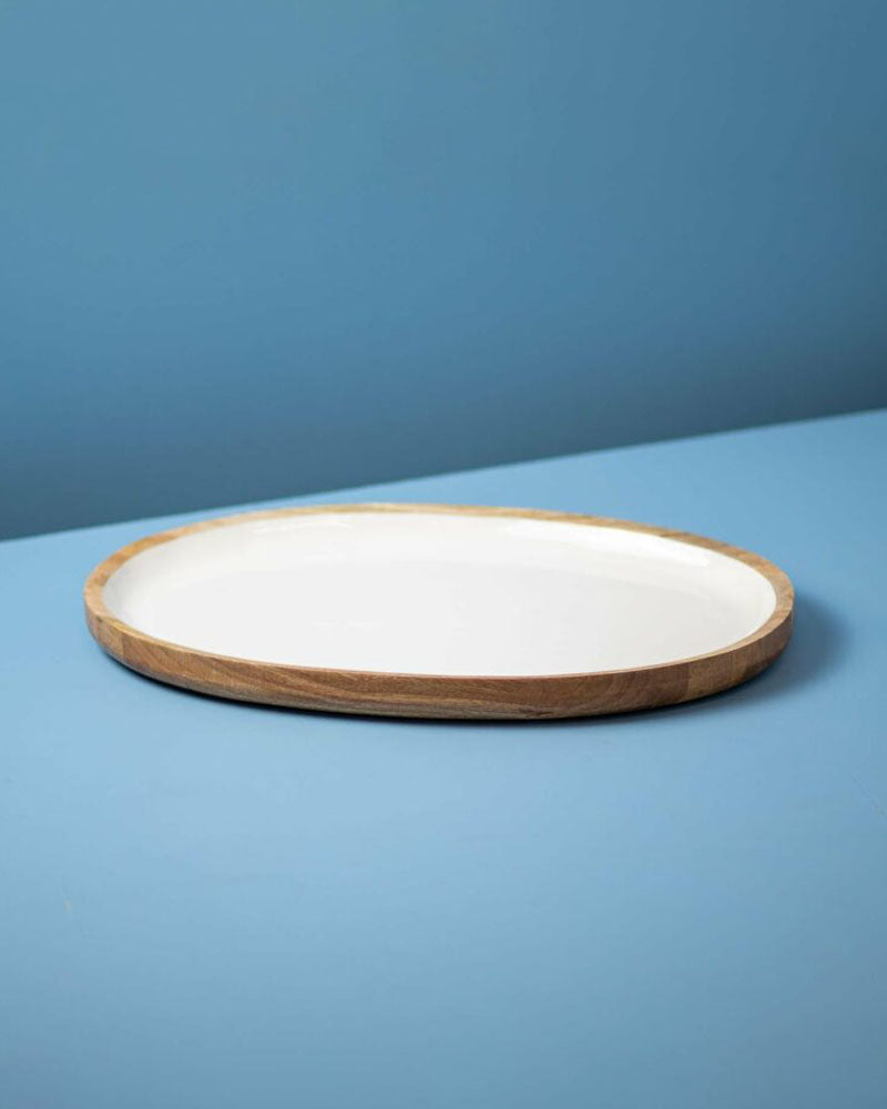 Arts de la table BE HOME - Plat ovale madras be home
