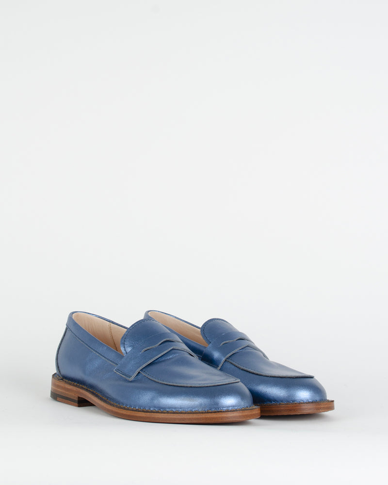 Mocassins PANTANETTI - Mocassin cuir lame pantanetti women