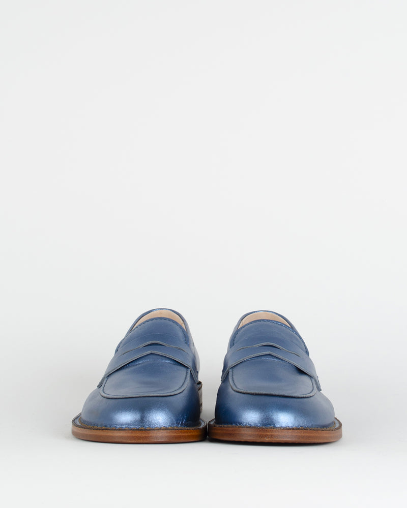 Mocassin cuir lame pantanetti women