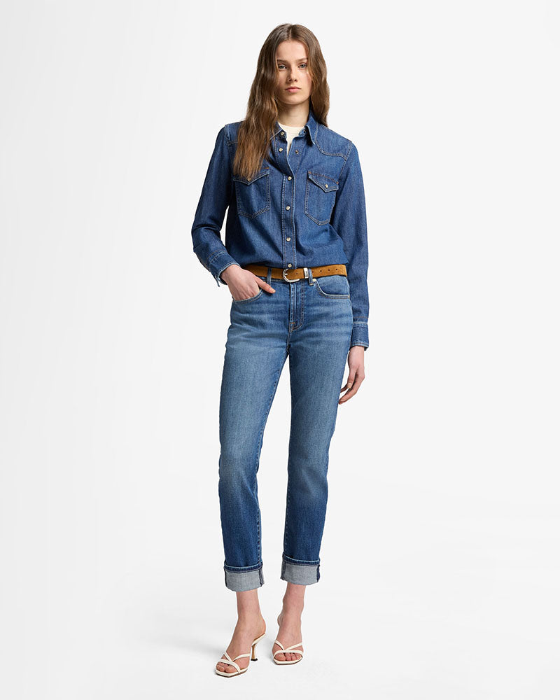 Jean relaxed skinny seven