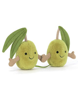 Peluche pair d olives jellycat