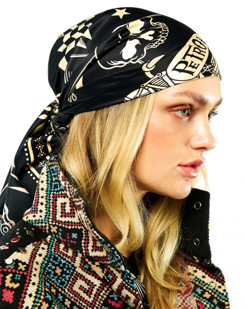 Foulard 90x90 wild