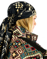 Foulard 90x90 wild