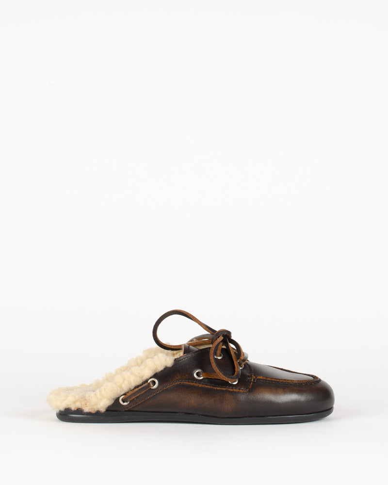 Mules boatloafer posa