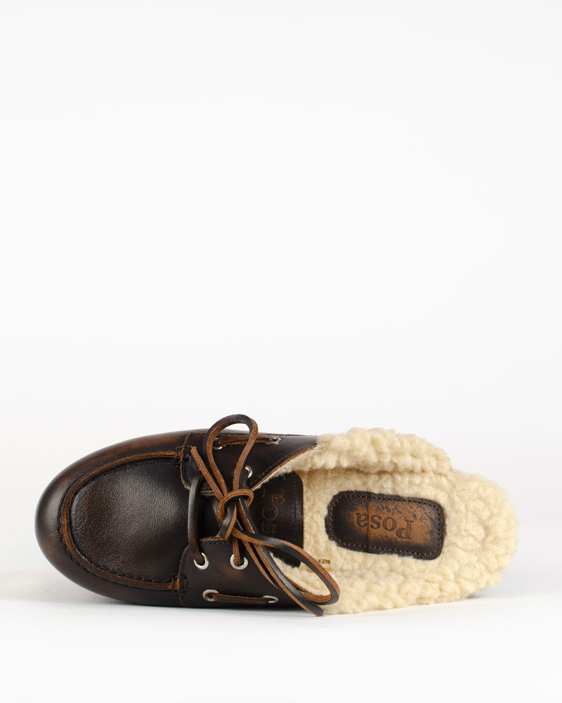 Mules boatloafer posa