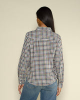Chemise pressions carreaux start with gratitude