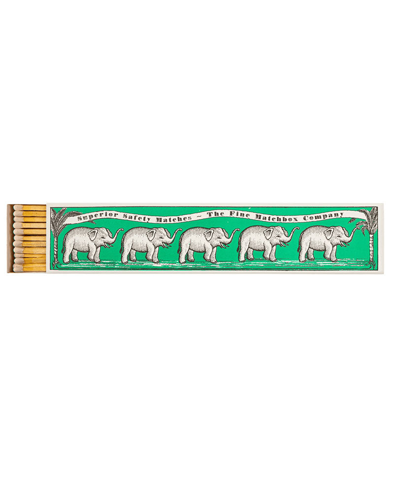 Boite allumettes green elephant archivist