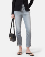 Jean pedal pusher closed women