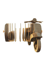 Puzzle scooter cartonic
