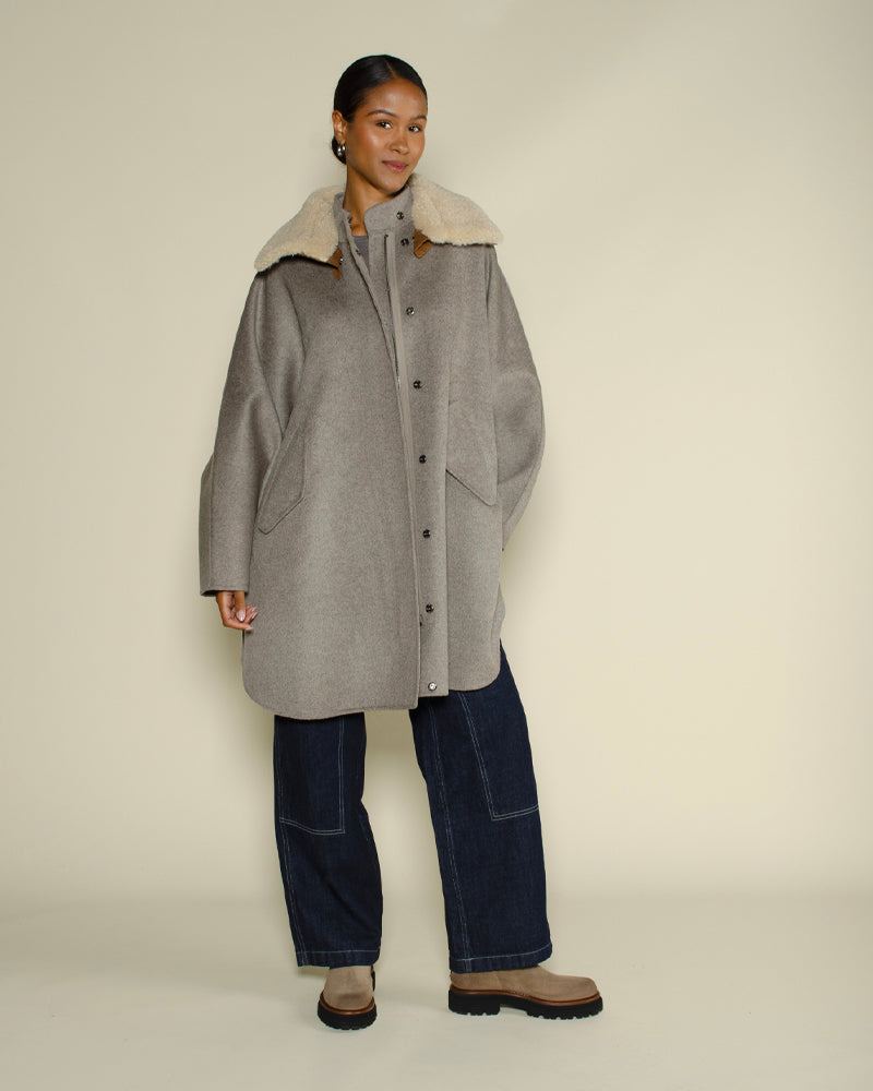 Manteau blonde n8