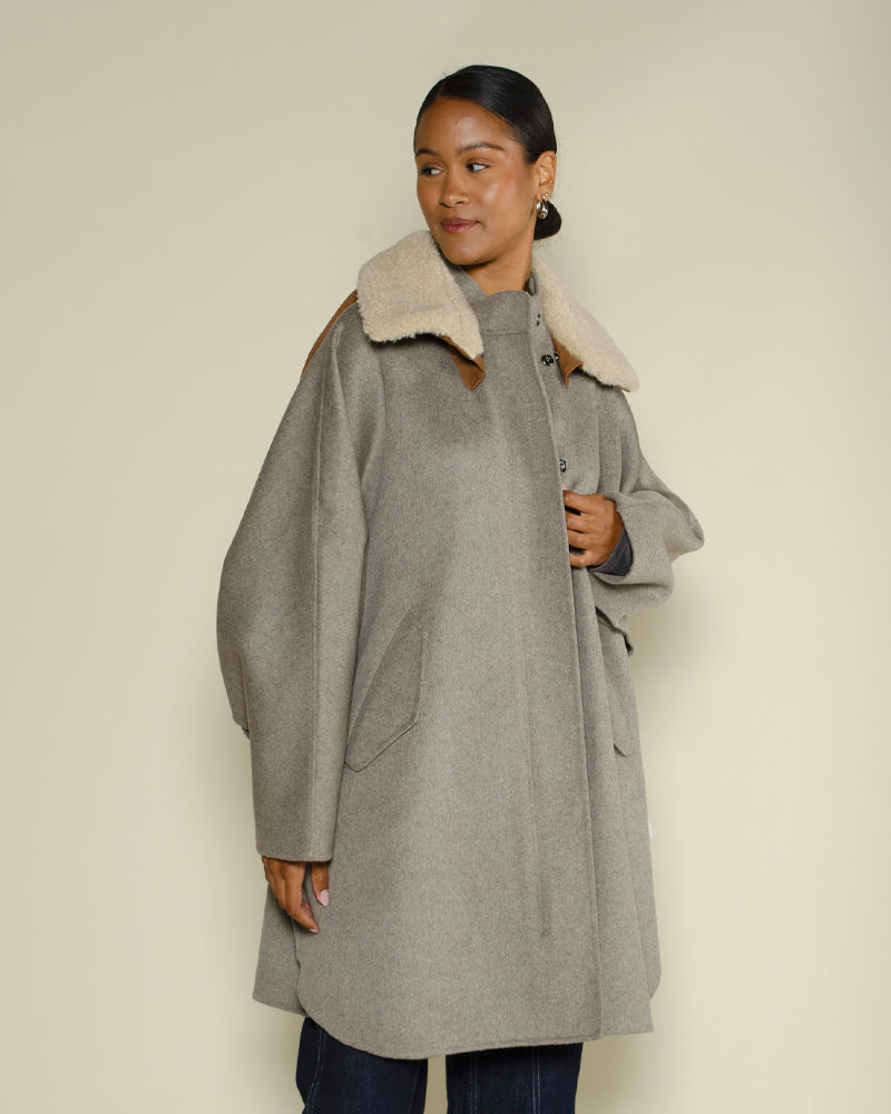 Manteau blonde n8