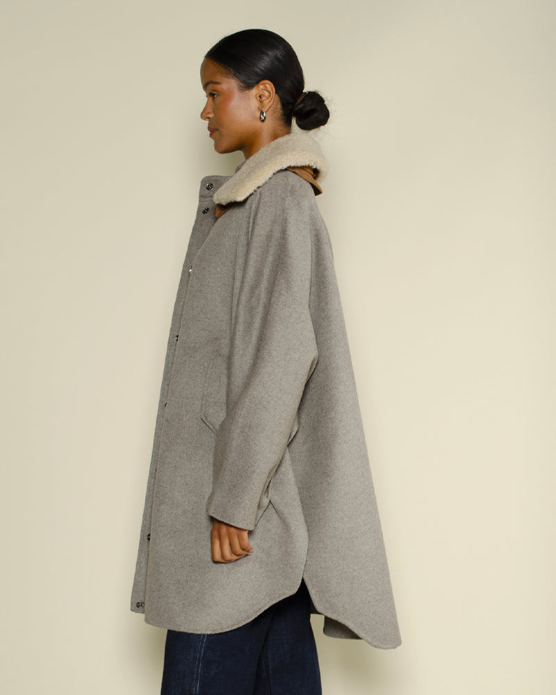 Manteau blonde n8