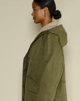 Parka blonde n8