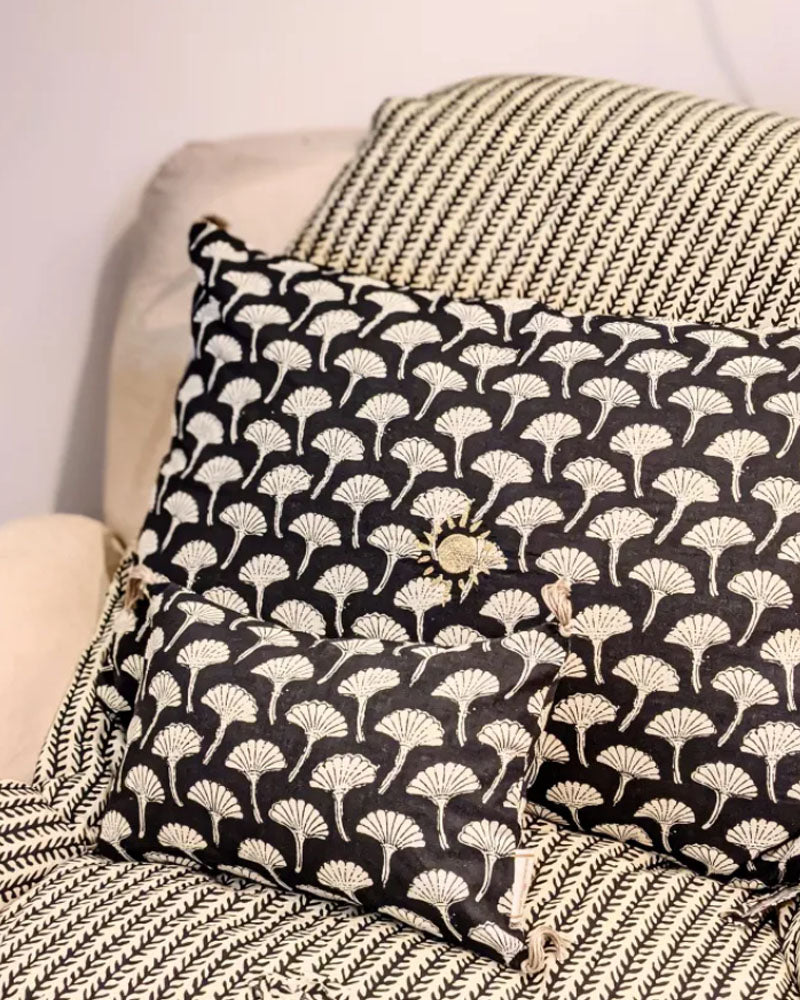 Coussin ginko 20/30 boncoeurs