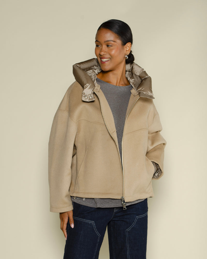 Blouson blonde n8
