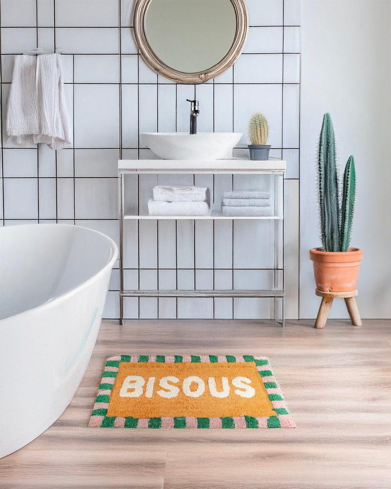 Tapis de bain bisous kersten