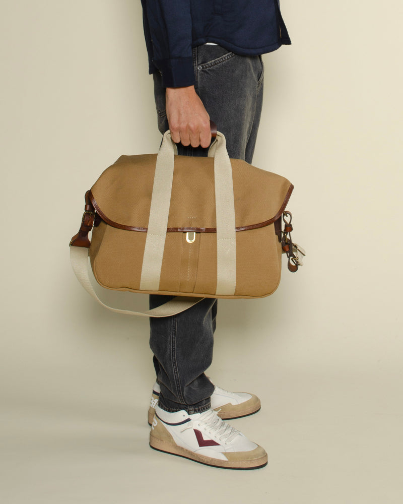 Sac bleu de chauffe