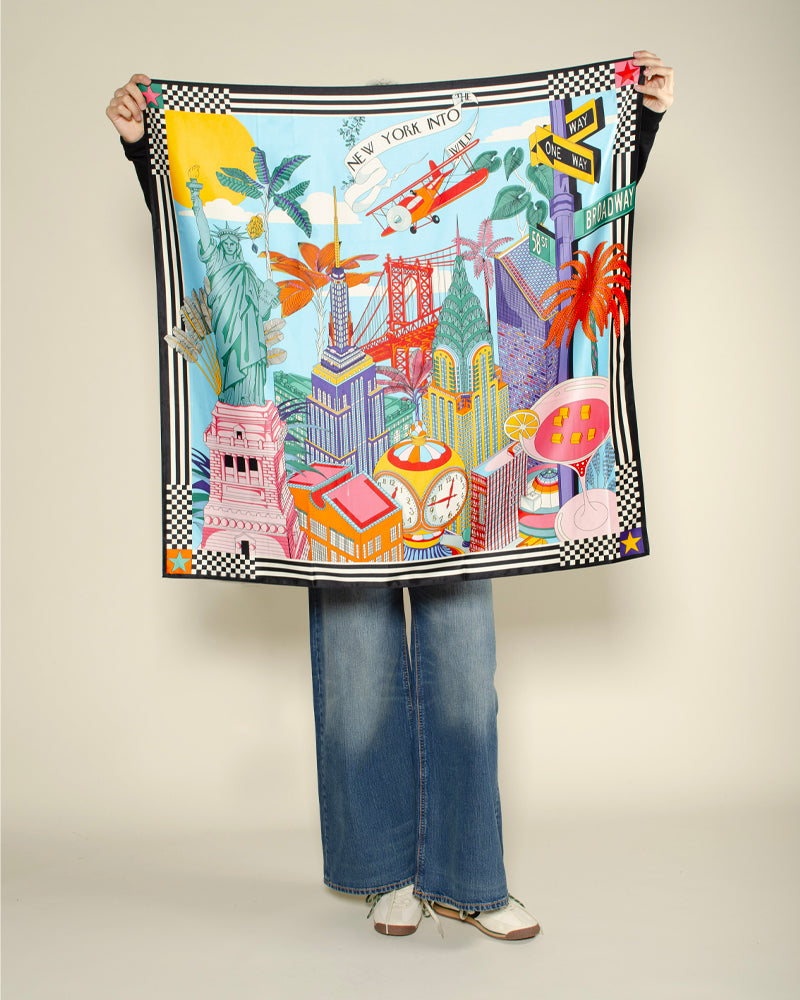 Foulard new york into the wild