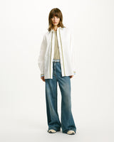 Chemise brodee poches momoni