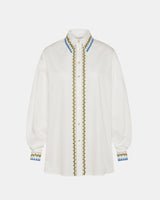 Chemise brodee poches momoni