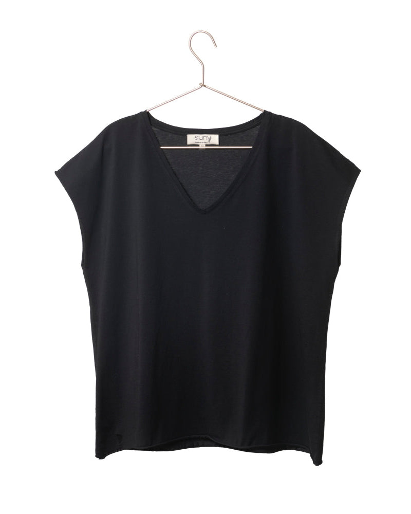 T-shirt col v suny