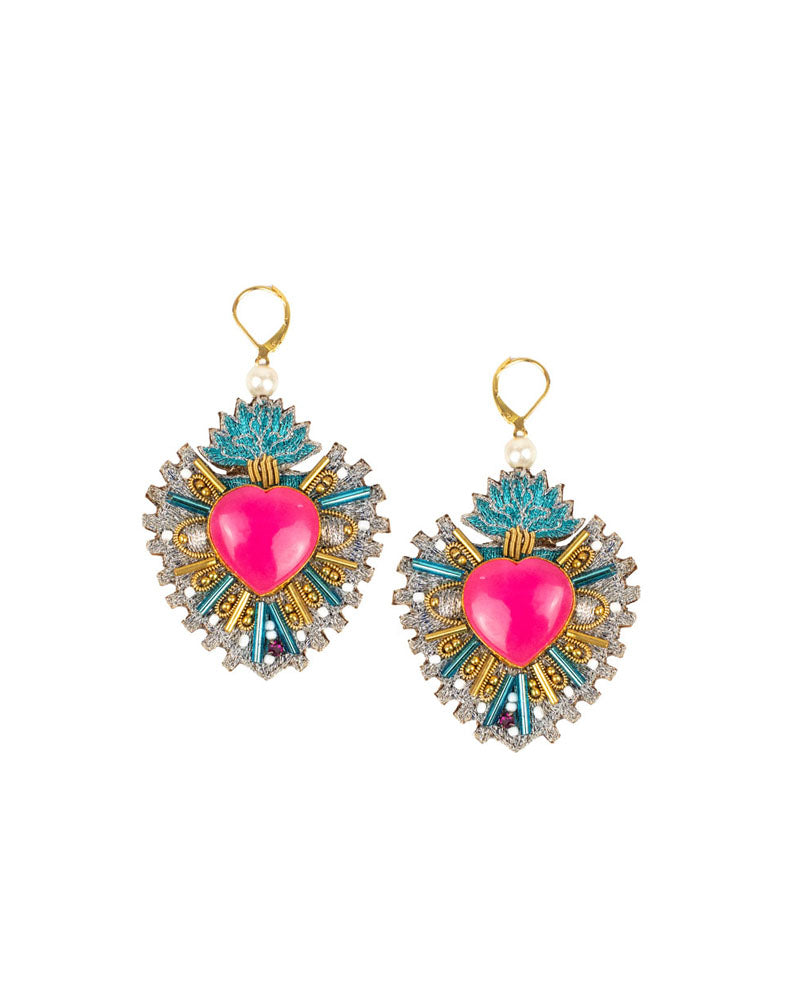 Boucles d'oreilles NAHUA - Boucles d'oreilles nahua