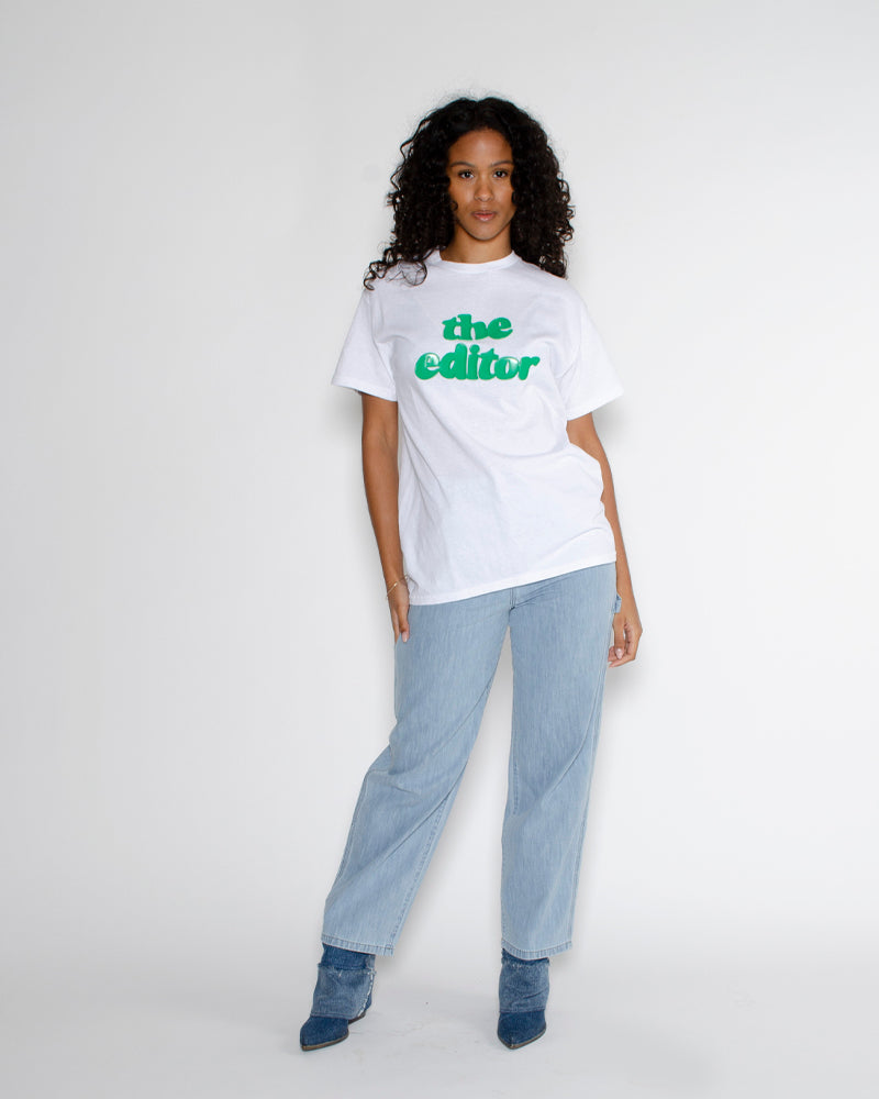 Tee shirt the editor