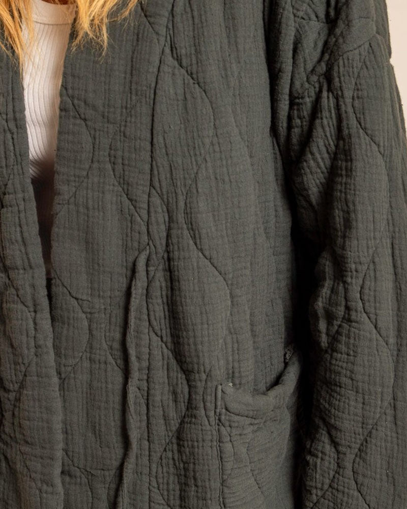 Veste kimono aokyanos