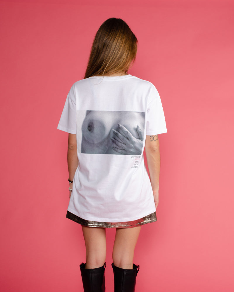 T-shirt octobre rose pop and shoes