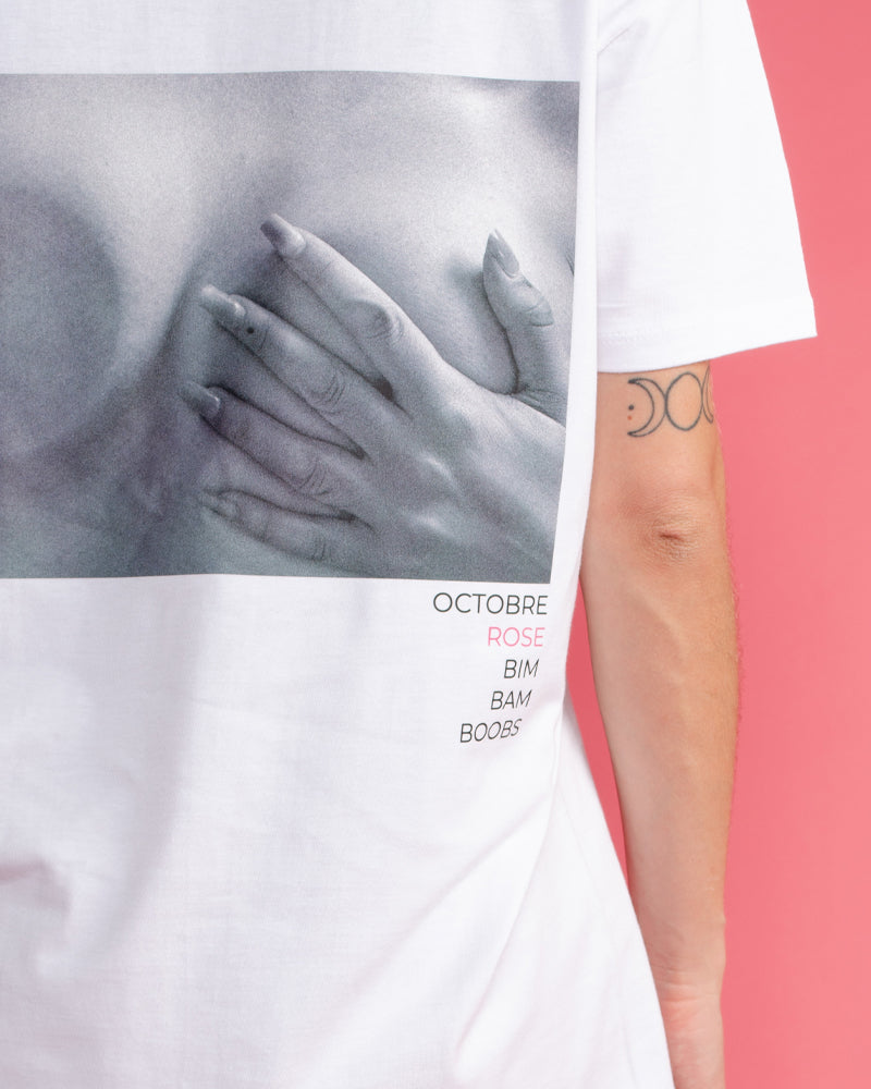 T-shirt octobre rose pop and shoes
