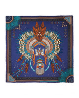 Foulard 130x130 wild