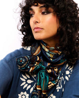 Foulard 90x90 wild