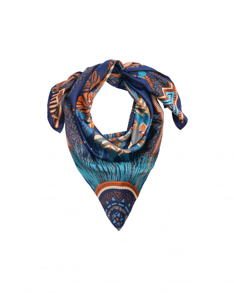 Foulard 90x90 wild