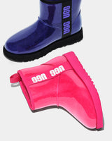 Boots classic clear mini ugg couleur Rose
