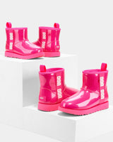 Boots classic clear mini ugg couleur Rose
