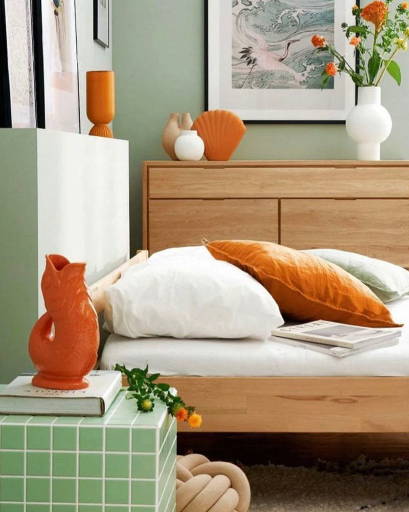 Carafe gluggle couleur Orange